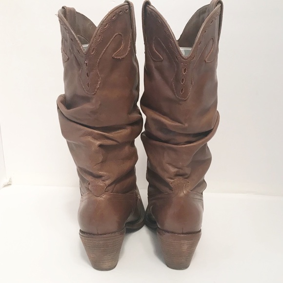 Steve Madden • Women’s Sloch Sadddle Cowboy Boot - Picture 4 of 8